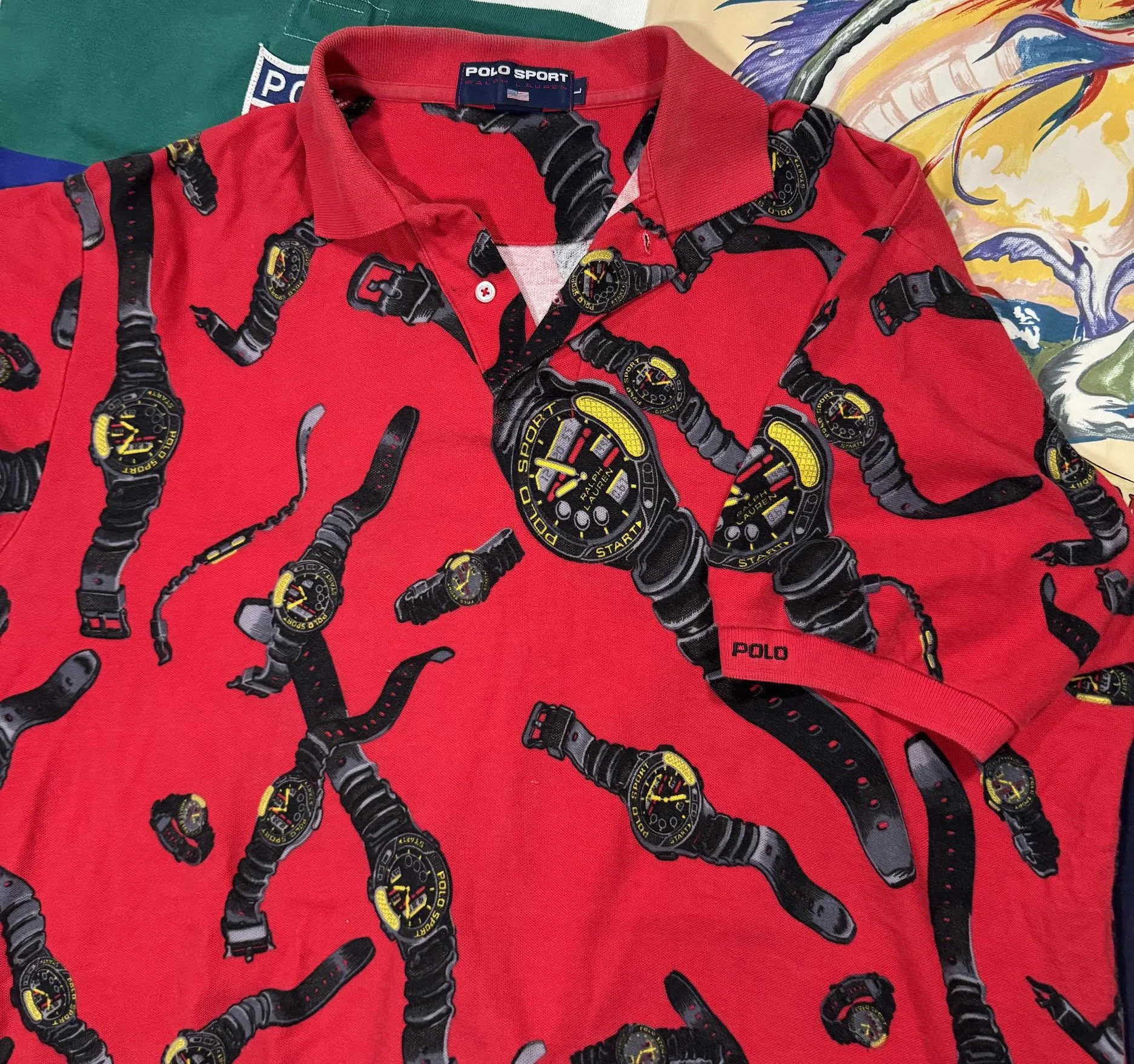 Vintage Polo Ralph Lauren Watches Rugby (Size L) — RootsBK